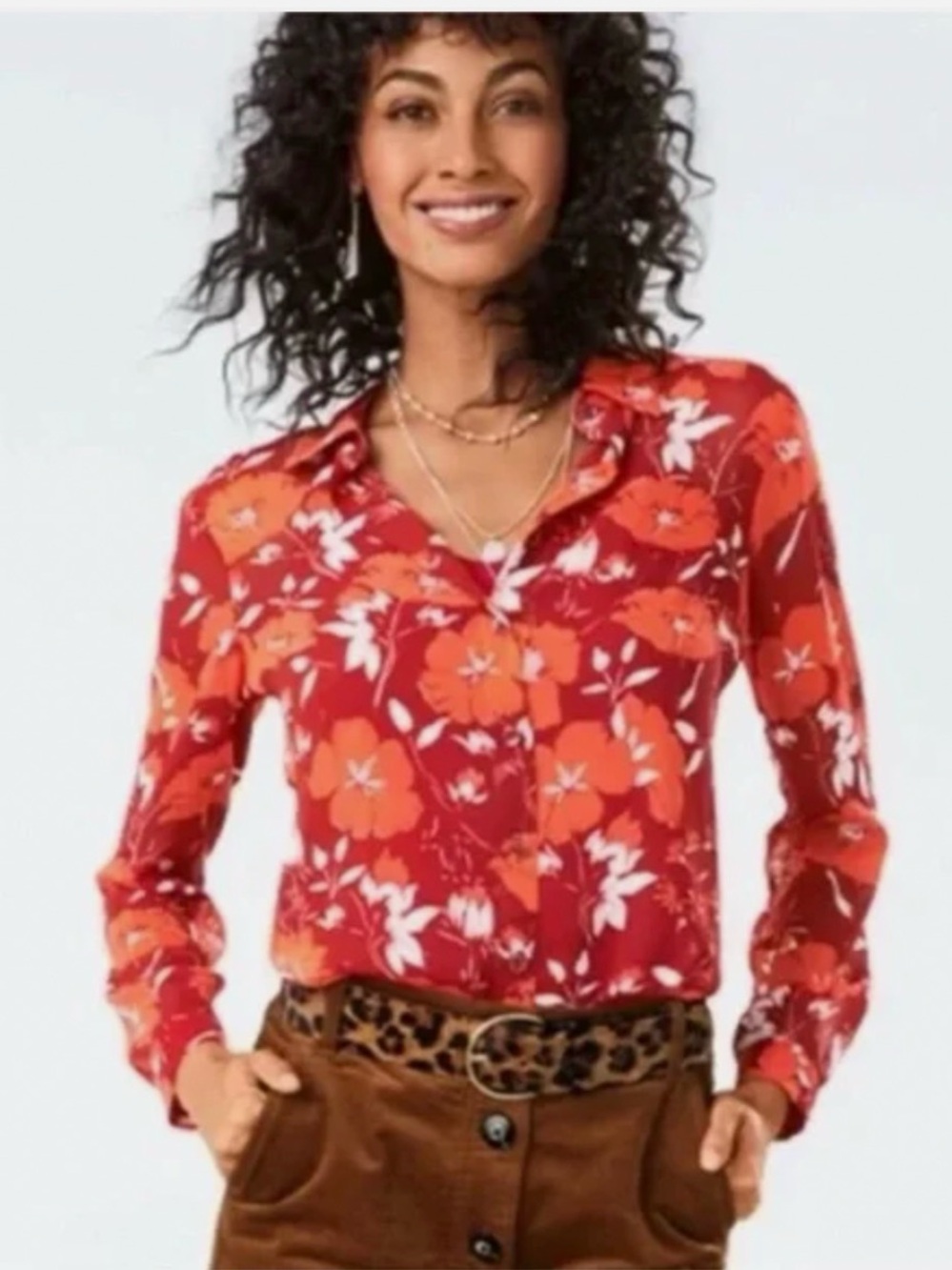 CAbi Hothouse Blouse